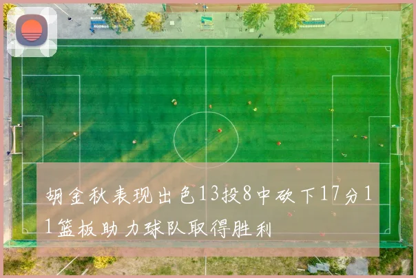 胡金秋表现出色13投8中砍下17分11篮板助力球队取得胜利